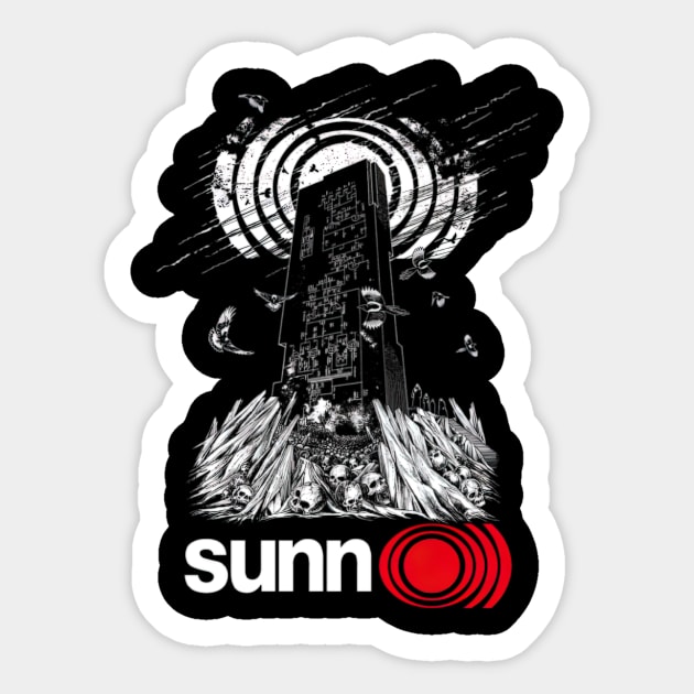 Sunn O))) Sticker by AinisticGina